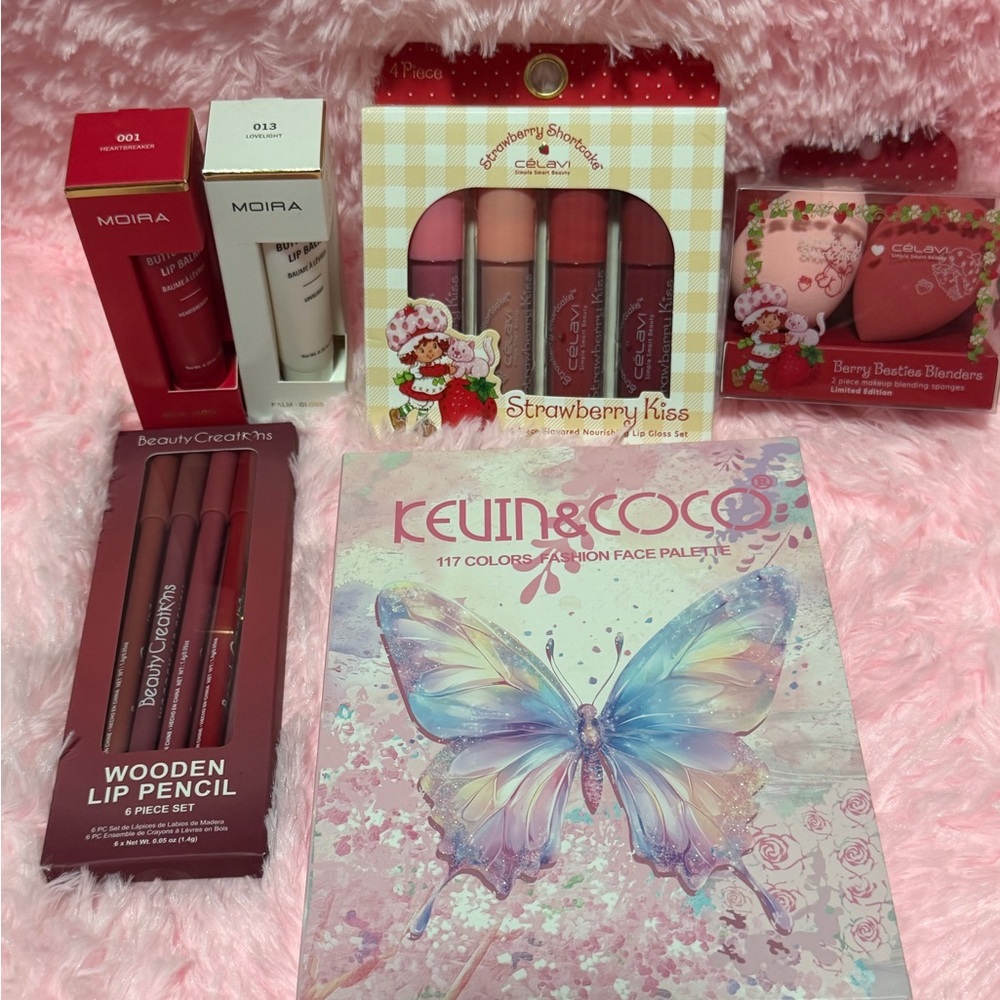Kevin & COCO Butterfly 117-Color Face Palette Bundle